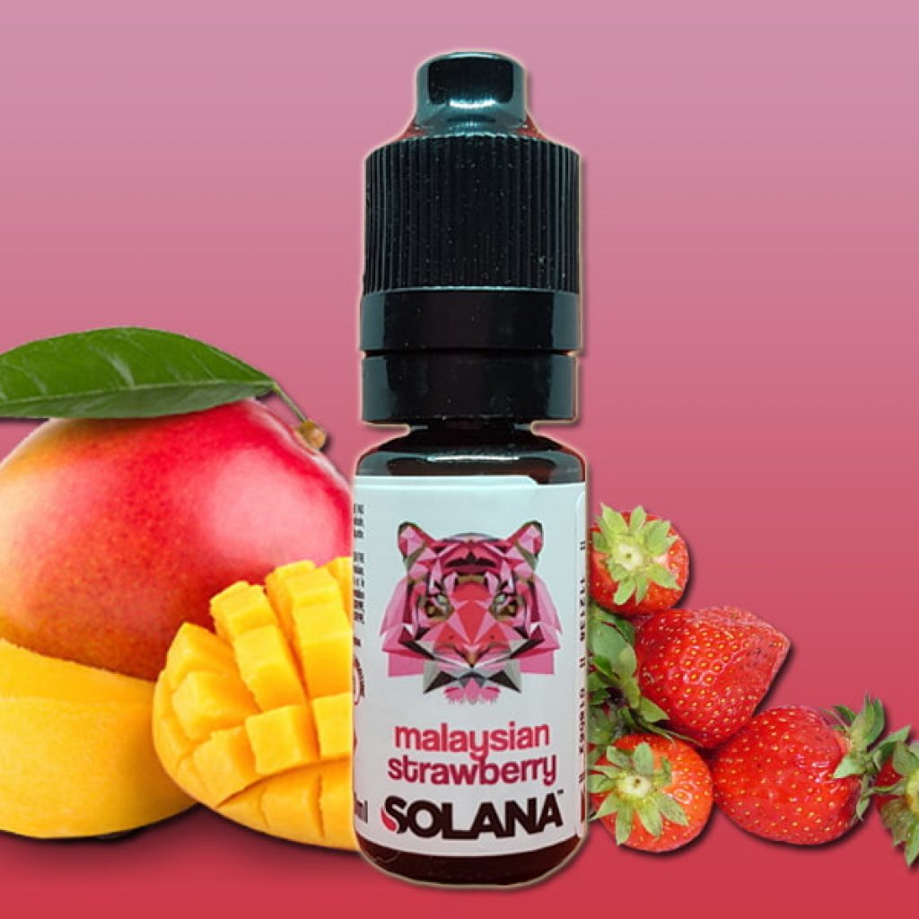Malaysian Strawberry (Gamme Prêt à Vaper) par Solana
