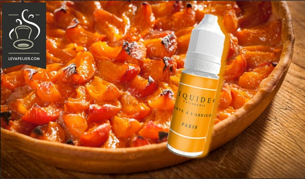 Tarte à l’Abricot (Gamme Tentation) par Liquidéo