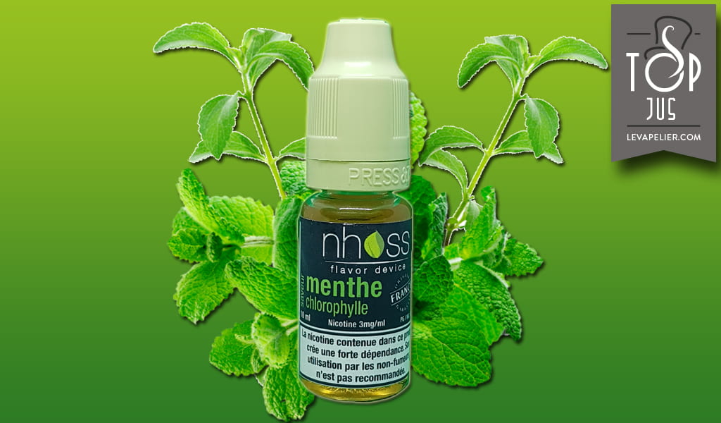 Menthe Chlorophylle (Gamme E-liquides Fraicheurs) par NHOSS