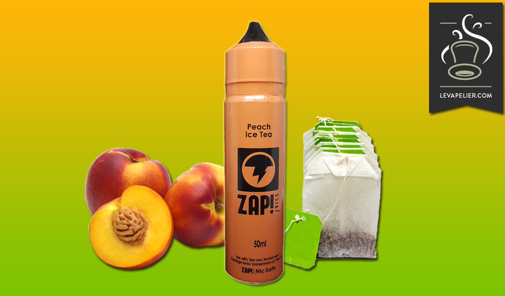Peach Ice Tea (Gamme ZAP! 50ml) par ZAP JUICE