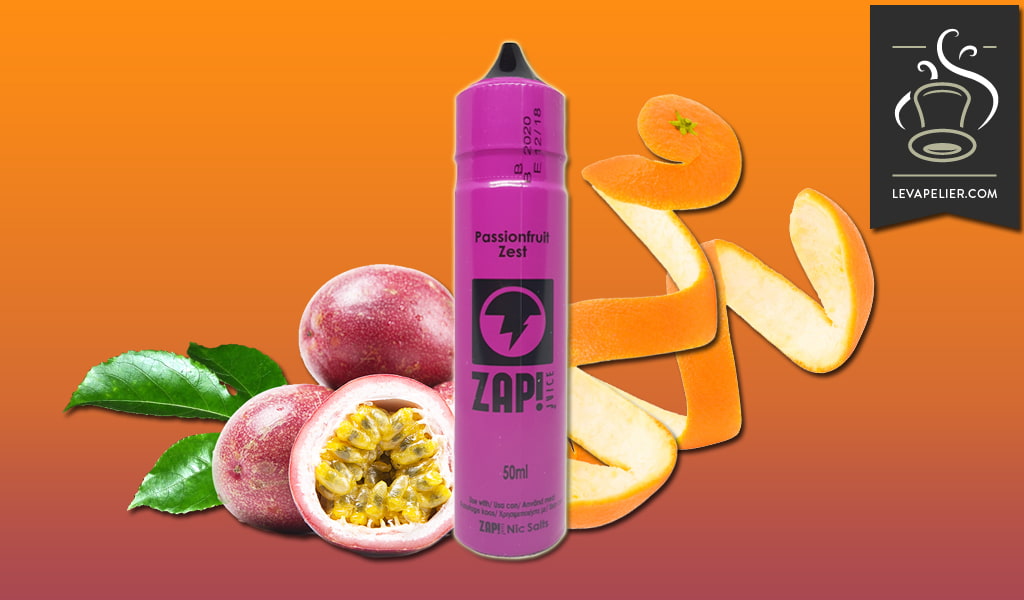 Passionfruit Zest (Gamme ZAP! 50ml) par ZAP JUICE