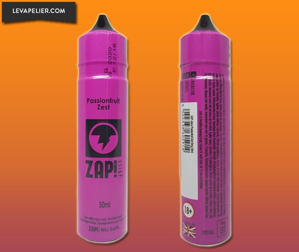 Passionfruit Zest (Gamme ZAP! 50ml) par ZAP JUICE - 1