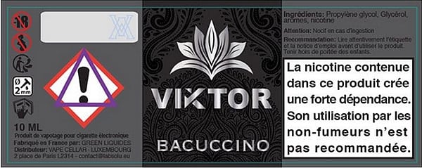Bacuccino (Gamme Viktor) par Vape Cellar - 2