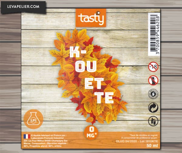 K-Ouette (Gamme Tasty) par Laboratoire Français Industriel (LFI) - 1