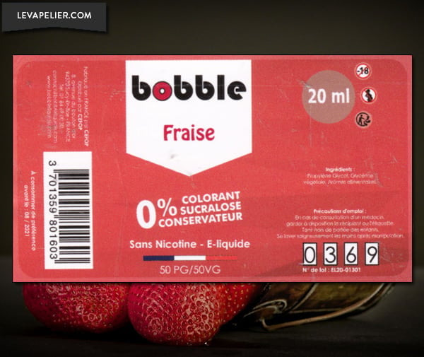 Fraise (Gamme Fruits Rouges) par Bobble - 1