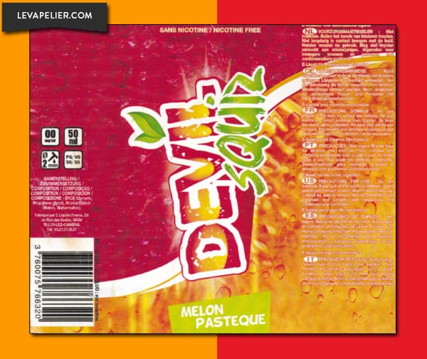 Melon Pastèque (Gamme Devil Squiz) par C.LIQUIDE FRANCE - 1