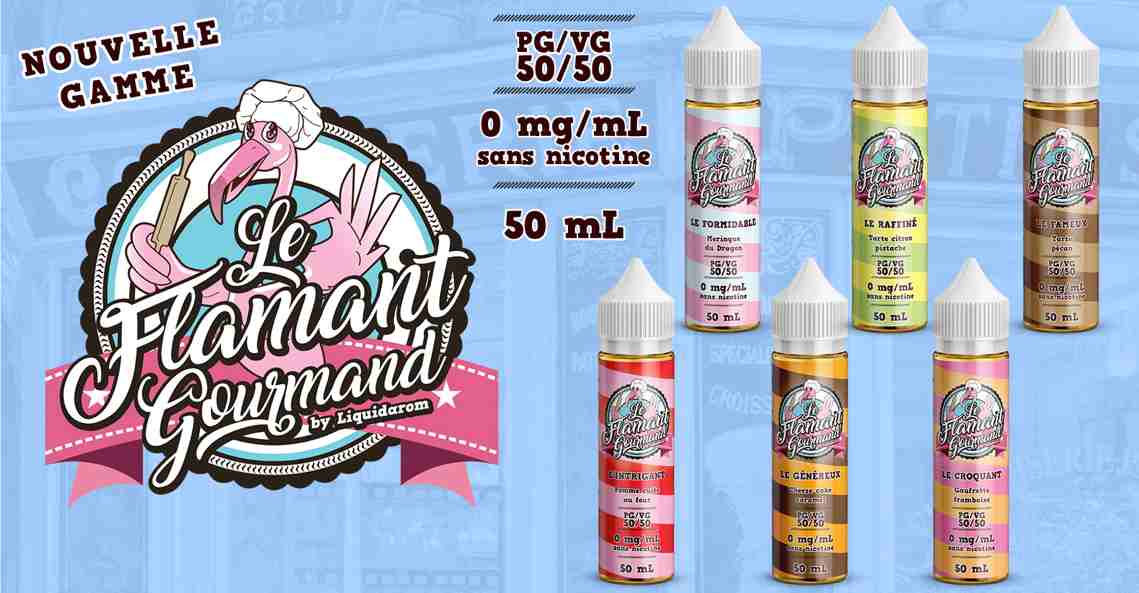 L'intriguant (Gamme Le Flamant Gourmand) par Liquidarom - 1