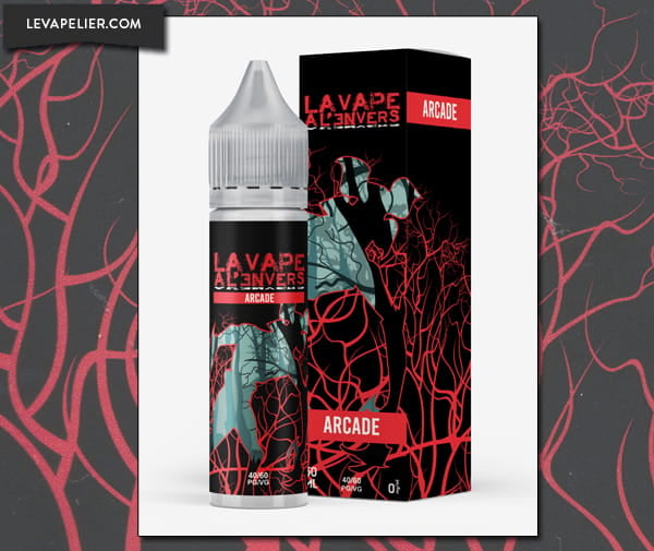 Arcade (Gamme La Vape à l'Envers) par Vapeur France - 1