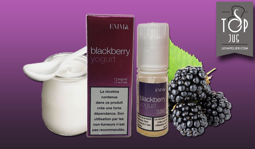 Blackberry Yogurt (Gamme EMMA) par Eliquide-diy