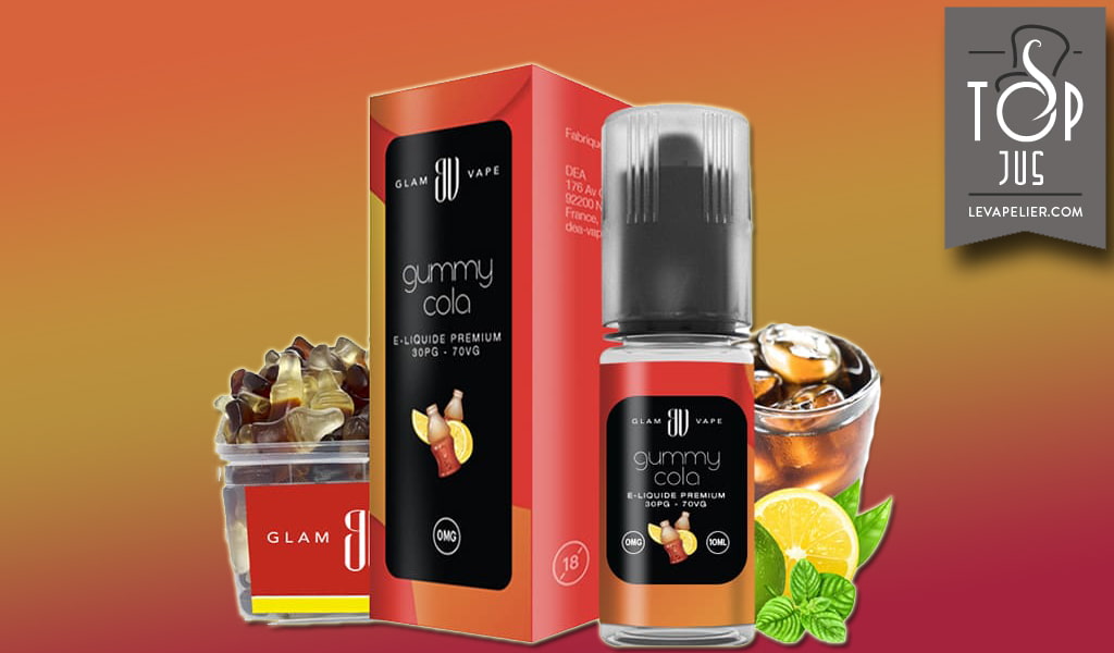 Gummy Cola (Gamme Glam Vape) par Eliquide-diy