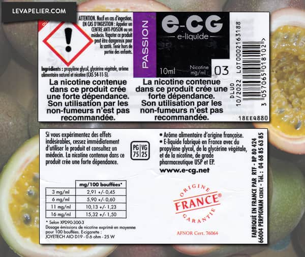 Passion (Gamme Initiale) par e-CG - 1