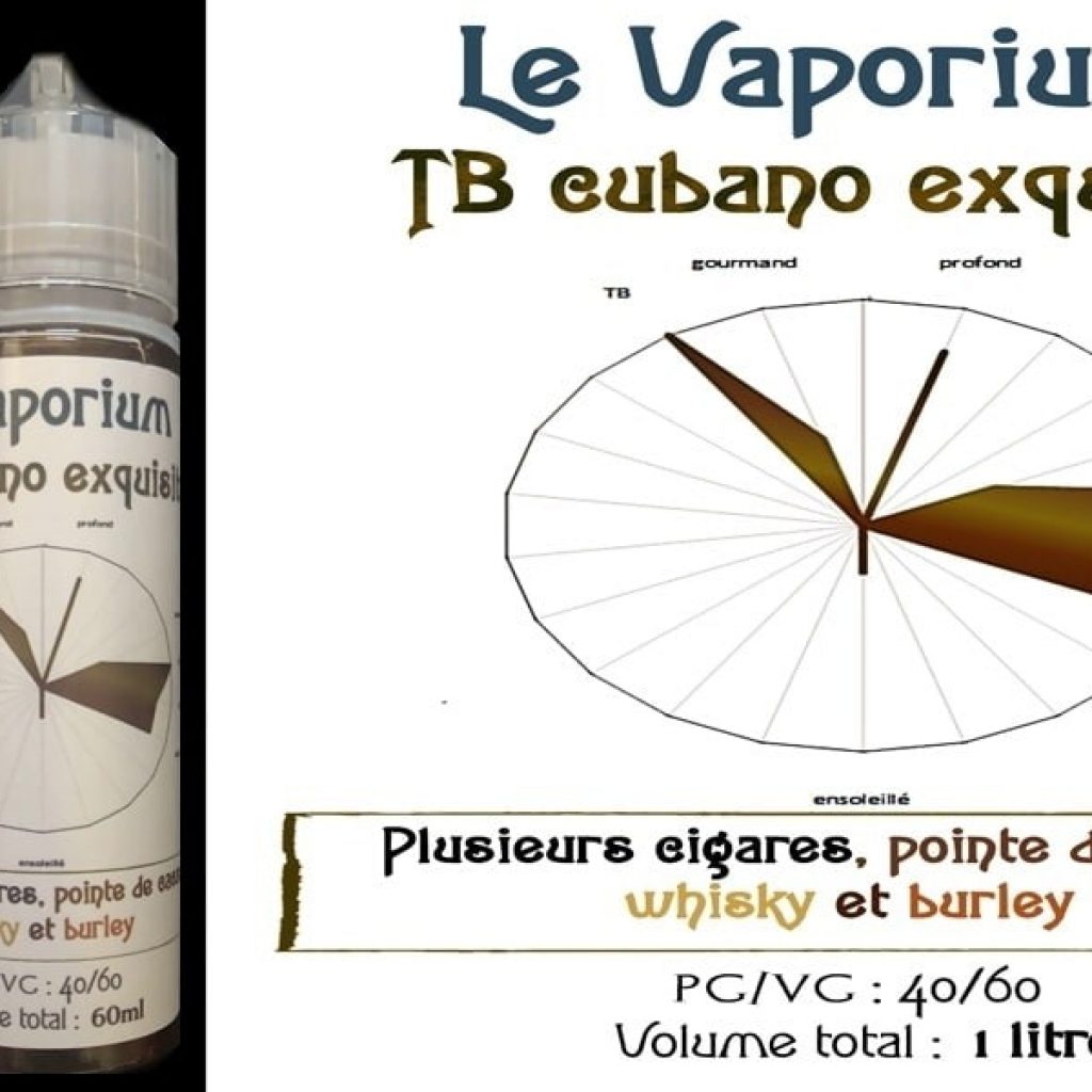 TB Cubano Exquisito par Le Vaporium