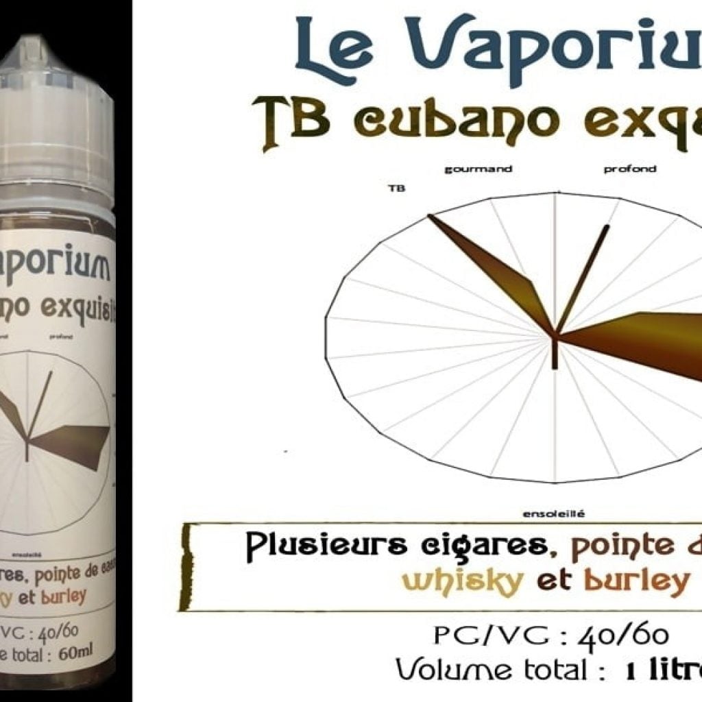 TB Cubano Exquisito par Le Vaporium