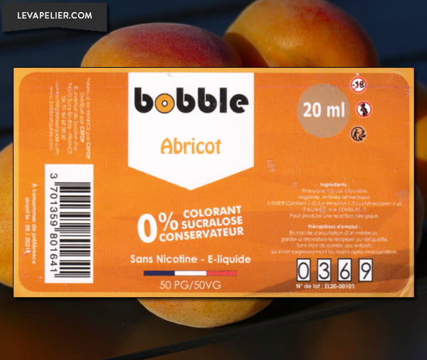Abricot (Gamme Fruitée) par Bobble - 1