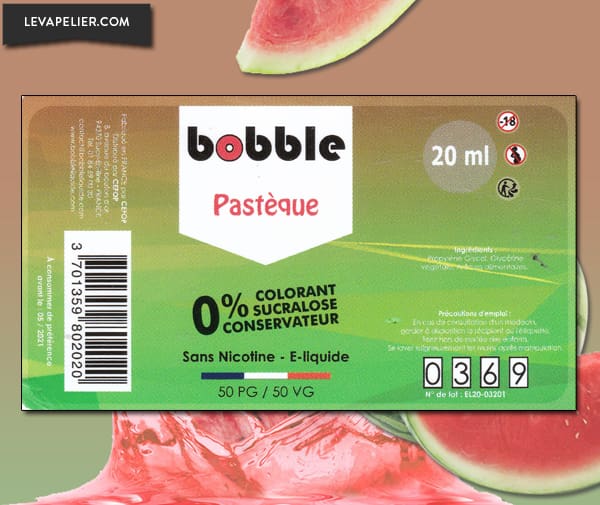 Pastèque (Gamme Fruité) par Bobble - 1