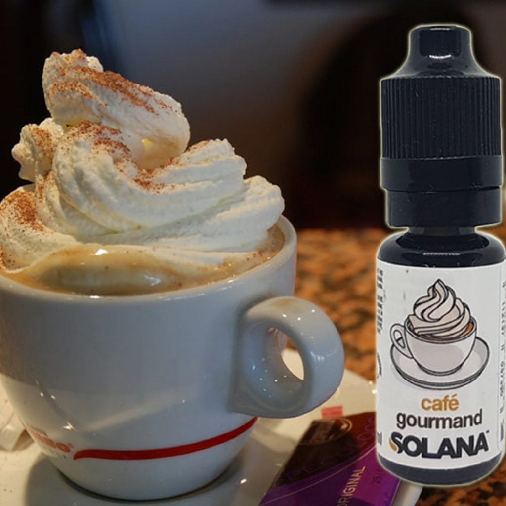 Café Gourmand (Gamme Prêt à Vaper 10ml) par Solana