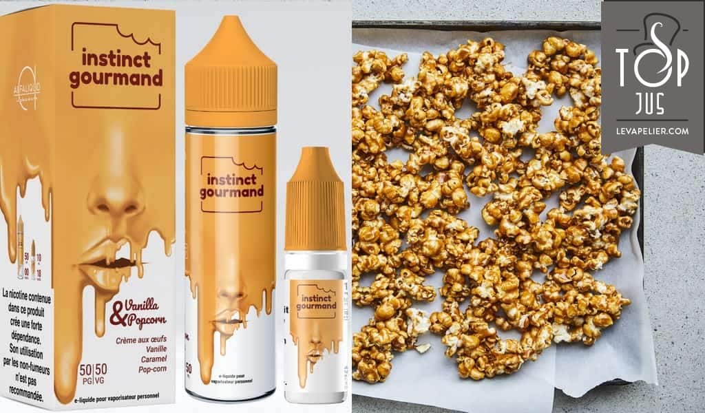 Vanilla Pop Corn (Gamme Instinct Gourmand) par Alfaliquid