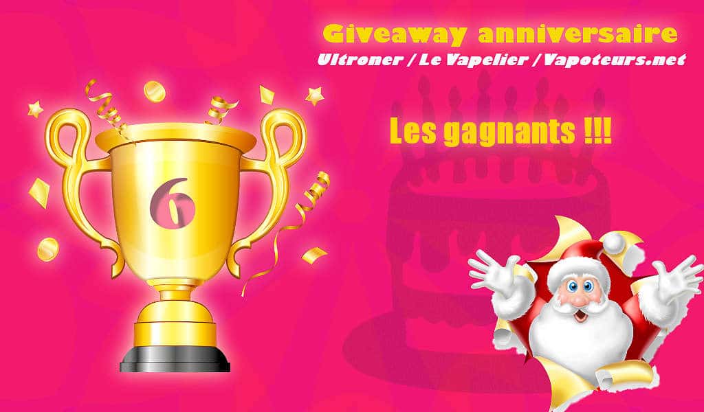 Giveaway Ultroner, les gagnants !