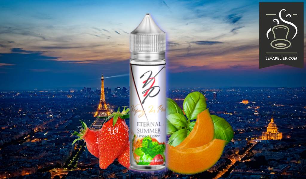 Fraise Melon Basilic (Gamme Eternal Summer) par Vaping in Paris