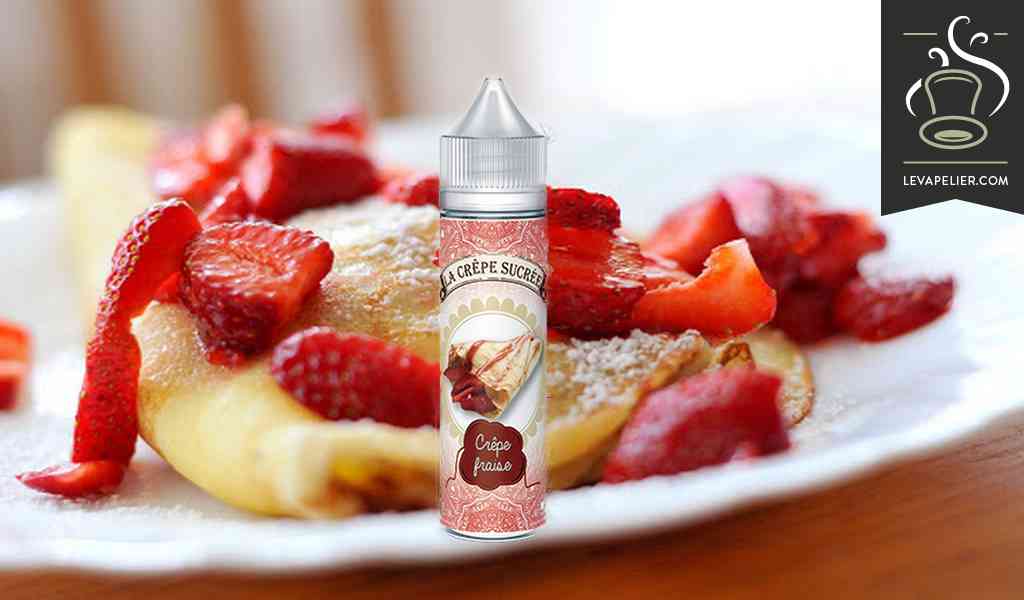 Crêpe Fraise par La Crêpe Sucrée