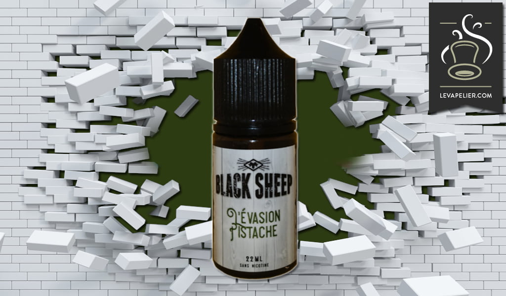 L’Evasion Pistache (Gamme Black Sheep) par Green Liquides