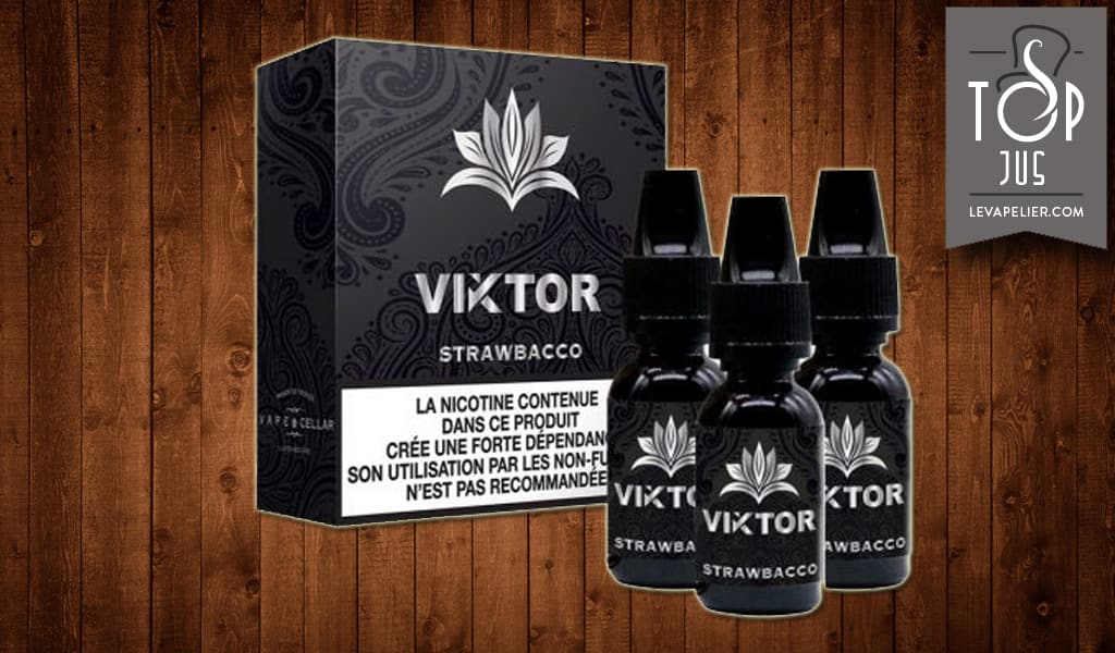 Strawbacco (Gamme Viktor) par Vape Cellar