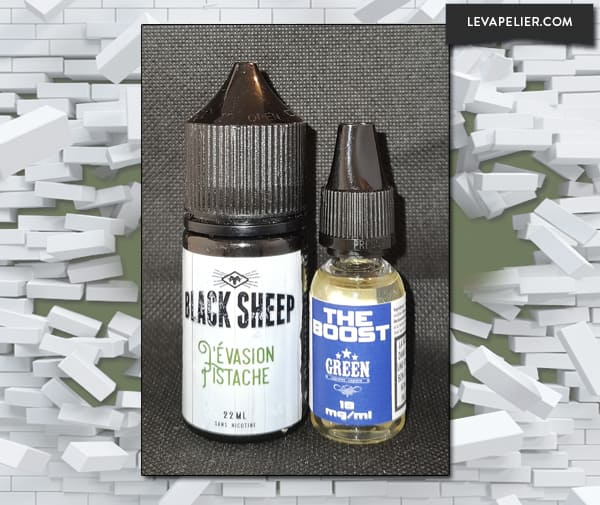 L'Evasion Pistache (Gamme Black Sheep) par Green Liquides - 1