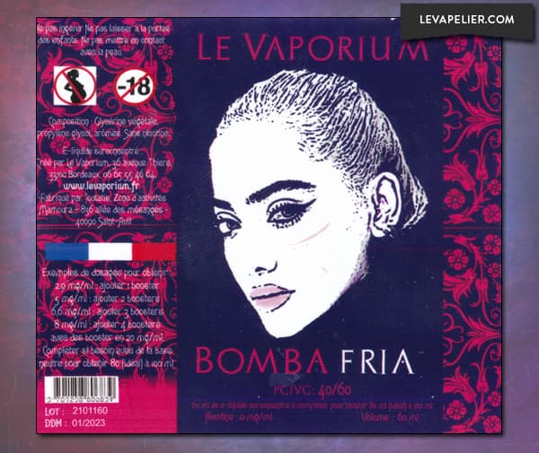 Bomba Fria par Le Vaporium - 1