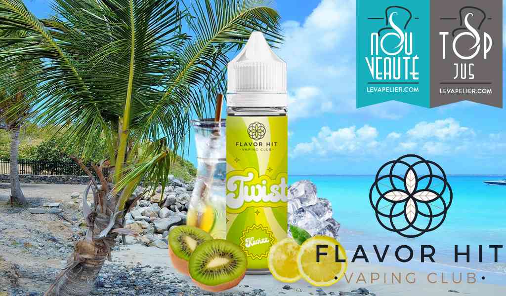 Kiwizz (Gamme Twist) par Flavor Hit Vaping Club