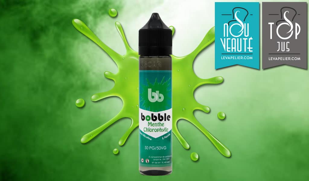 Menthe Chlorophylle (Gamme Bobble 40ml – Menthe) par Bobble