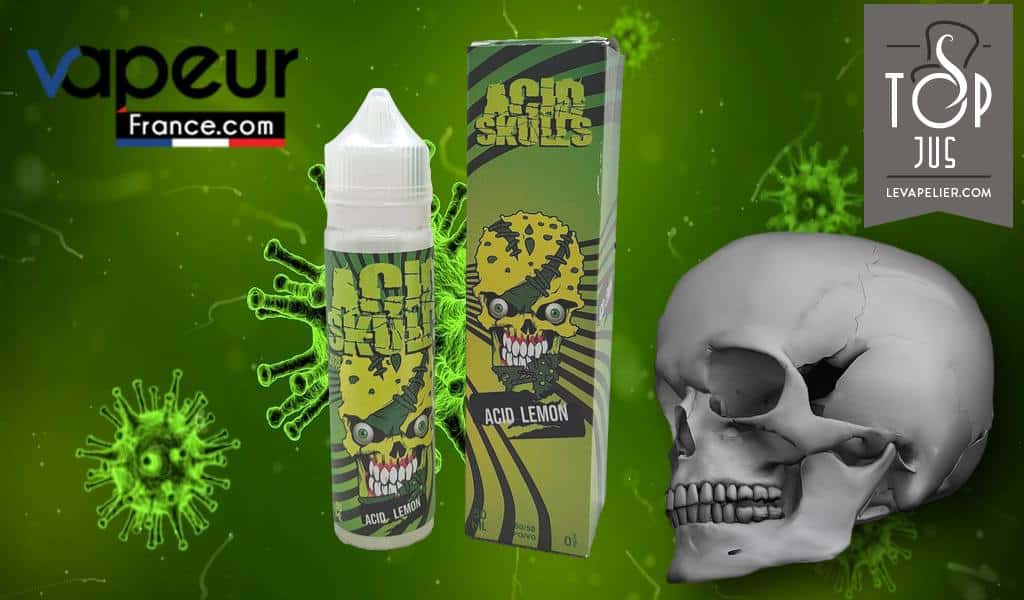 Acid Lemon (Gamme Acid Skulls) par Vapeur France