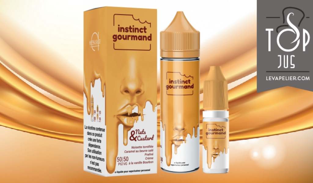 Nuts & Custard (Gamme Instinct Gourmand) par Alfaliquid
