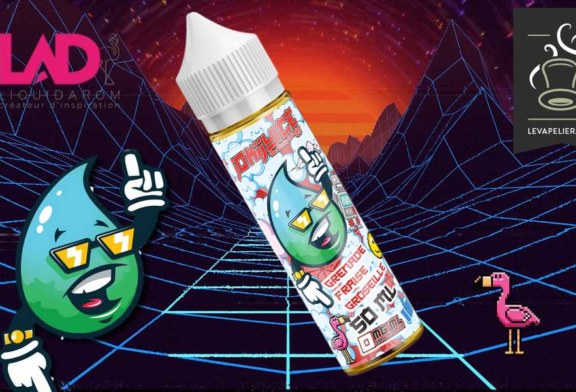 Grenade Fraise Groseille (Gamme Jokijuice) par Liquidarom