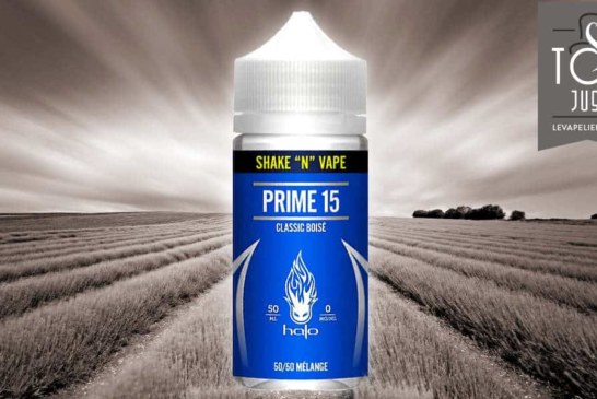 Prime 15 (Gamme Shake “N” Vap) par Halo