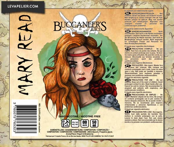 Mary Read (Gamme Buccaneer's Juice) par C LIQUIDE FRANCE - 1