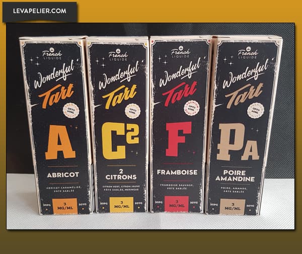 Abricot (Gamme Wonderful Tart) par Le French Liquide / Lips Vape - 1