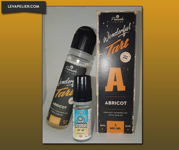 Abricot (Gamme Wonderful Tart) par Le French Liquide / Lips Vape - 2