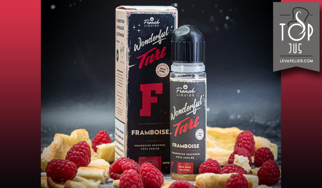 Framboise (Gamme Wonderful Tart) par Le French Liquide / Lips Vape