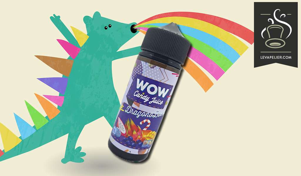 Dragono Bomb (Gamme Wow Candy Juice) par Made In Vape