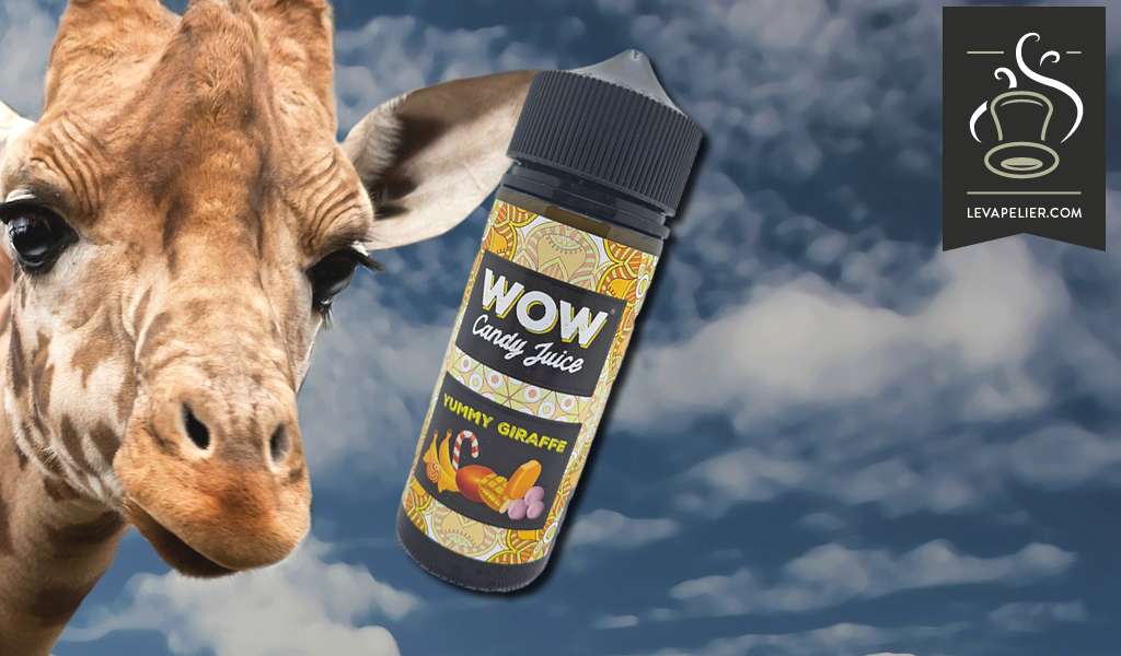 Yummy Giraffe (Gamme Wow Candy Juice) par Made in Vape
