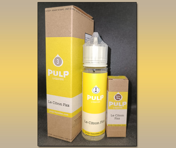 Le Citron Fizz (Gamme Pulp Original) par Pulp - 1