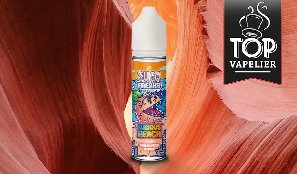 Furious Peach (Gamme Sugafreaks) par Alfaliquid
