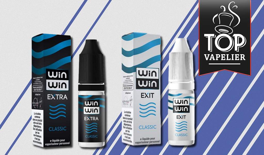 Classic (Gamme Win Win Exit et Win Win Extra) par Alfaliquid