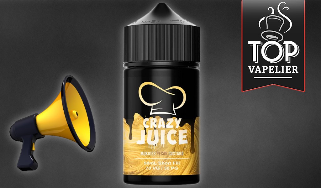 Mukkies Pecan Custard (Gamme Crazy Juice) par Mukk Mukk
