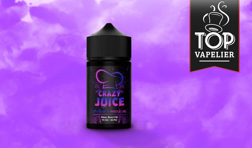 Boysenberry & Fraises de Lune (Gamme Crazy juice) par Mukk Mukk