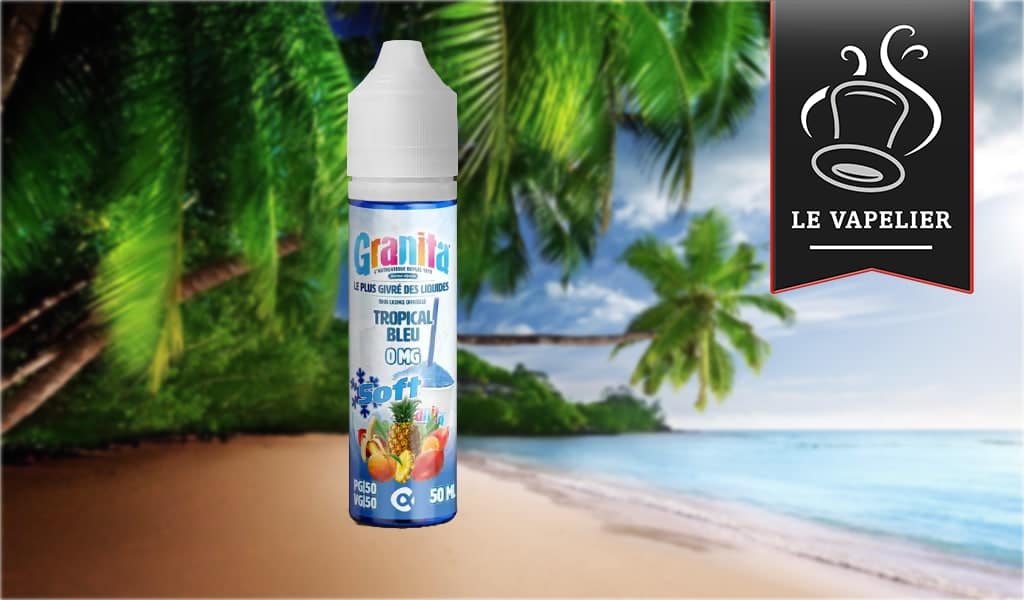 Tropical Bleu (Gamme Granita Soft) par Alfaliquid
