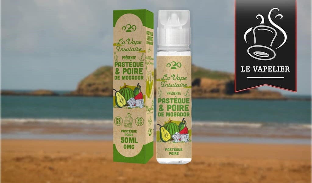 Pastèque & Poire de Mogador par La Vape Insulaire