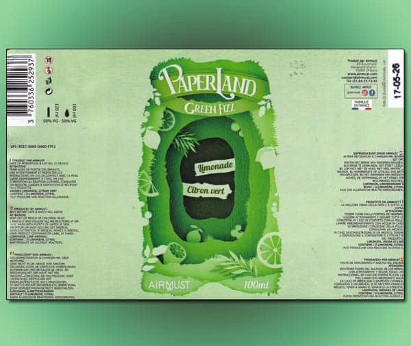 Green Fizz (Gamme Paperland) par Airmust - 1