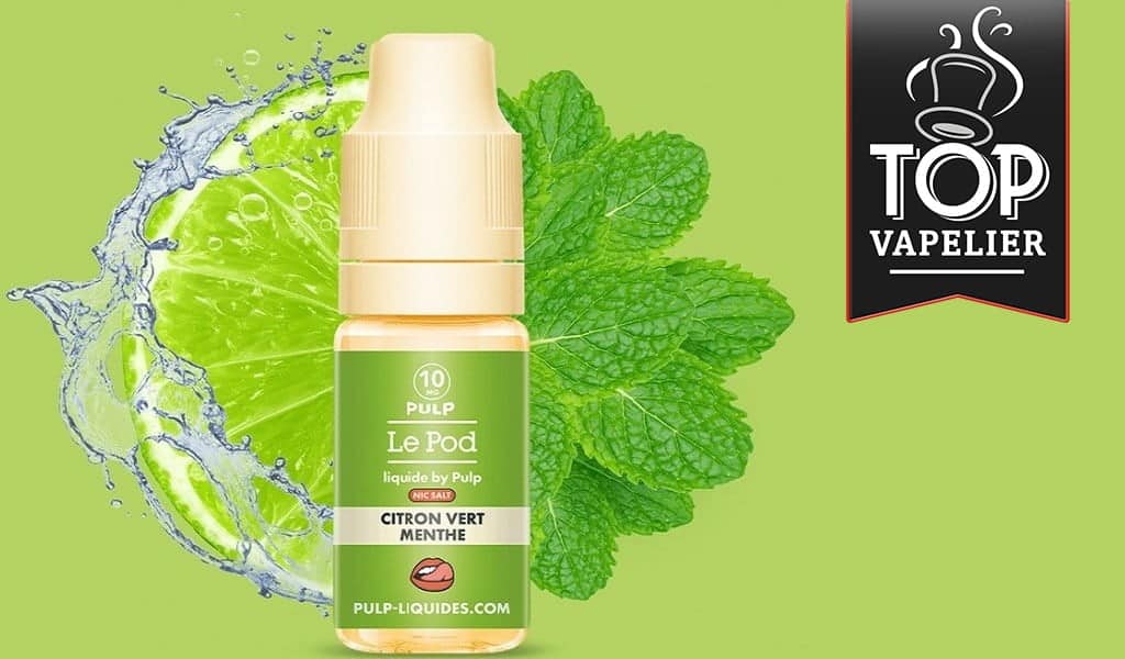 Citron Vert Menthe (Gamme Le Pod Liquide by Pulp) par Pulp