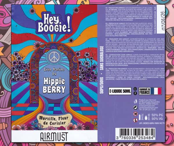 Hippie Berry (Gamme Hey Boogie !) par Airmust - 1